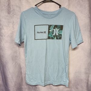 Hurley Blue Tropical Boys Graphic Tee